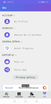 Powerful Workout Android App Screenshot 8