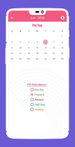 Employee Attendance Android App Screenshot 9