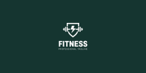 Fitness Gym Logo Design Template Screenshot 3