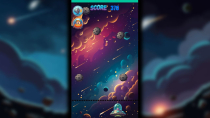 Cosmic Blaster- Construct 3 Game HTML5 Screenshot 3