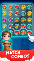 Cosmic Jewels - HTML5 Construct 3 Game Screenshot 2