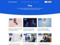 Sustainable Pro NextJs Template to Build Portfolio Screenshot 3