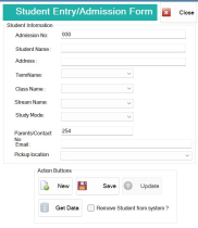 School ERP System Screenshot 2
