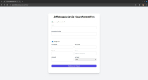 Square Payment Form PHP Screenshot 1